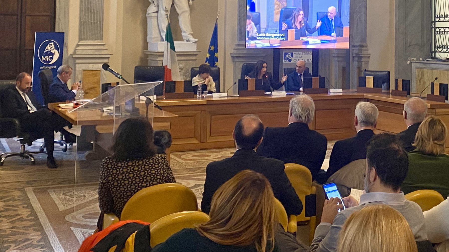 Legge Made in Italy: incontro con il Sottosegretario alla Cultura Borgonzoni in merito alle imprese culturali e creative