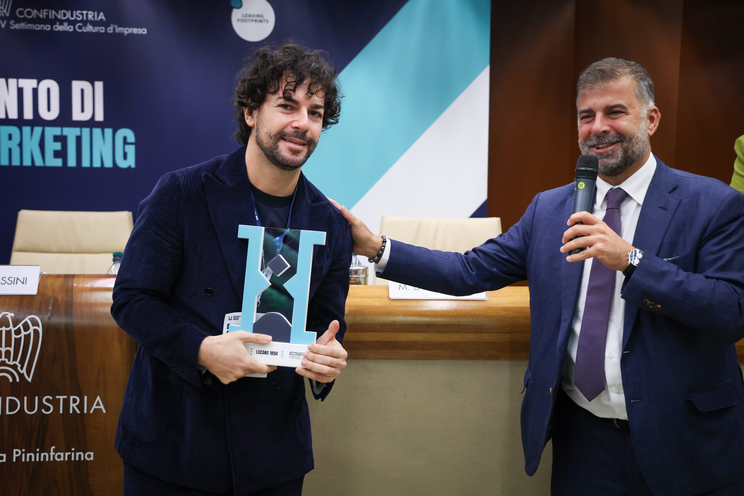 Premiazione Corporate Heritage Awards 2024 con Lucano 1894 tra i vincitori
