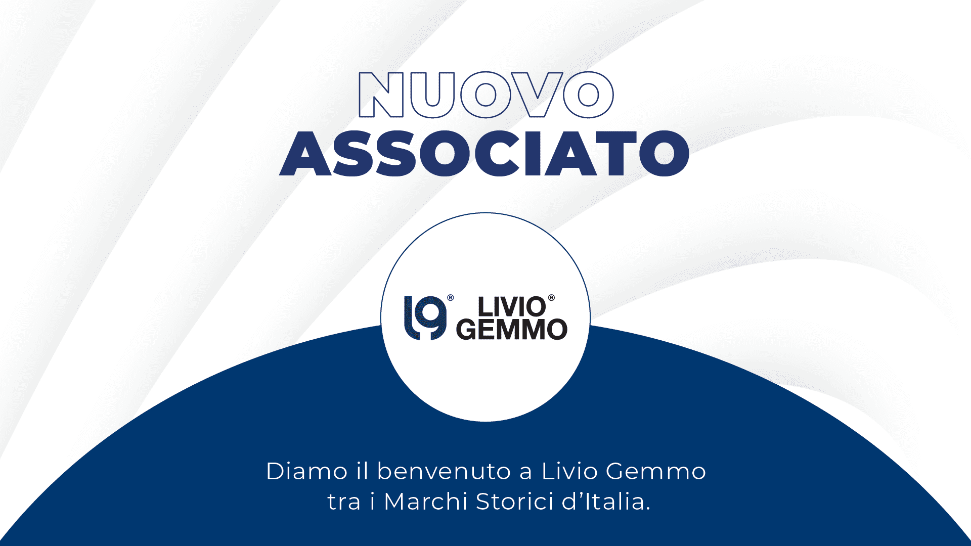 Livio Gemmo entra tra i Marchi Storici d’Italia come nuovo socio dell’Associazione