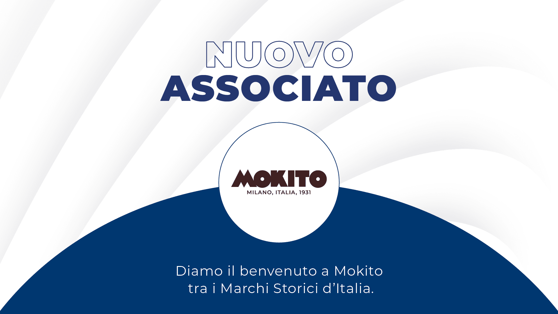 Ingresso di Mokito nell’Associazione Marchi Storici d’Italia come storico marchio del caffè italiano