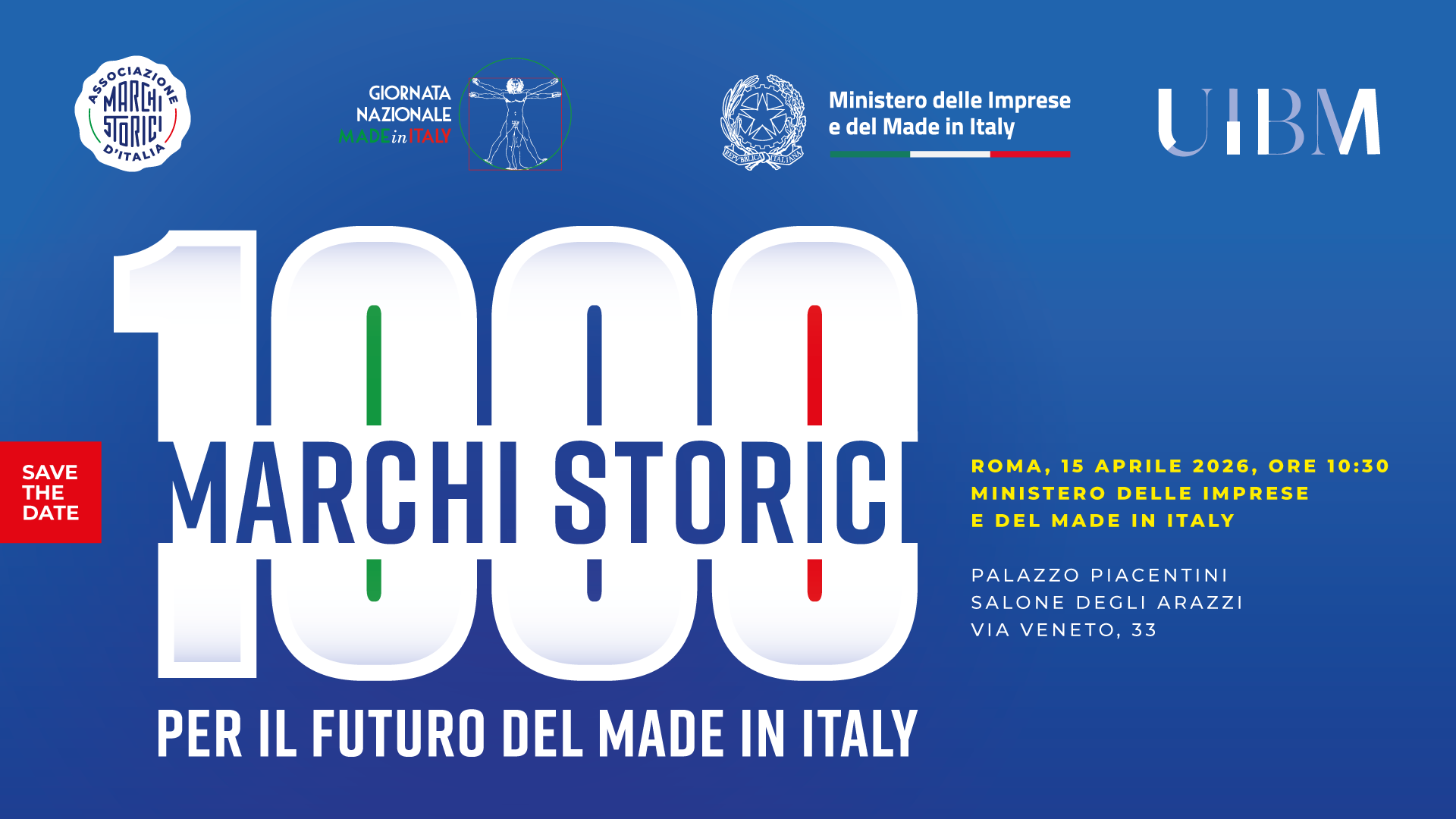 1000 Marchi Storici per il futuro del Made in Italy