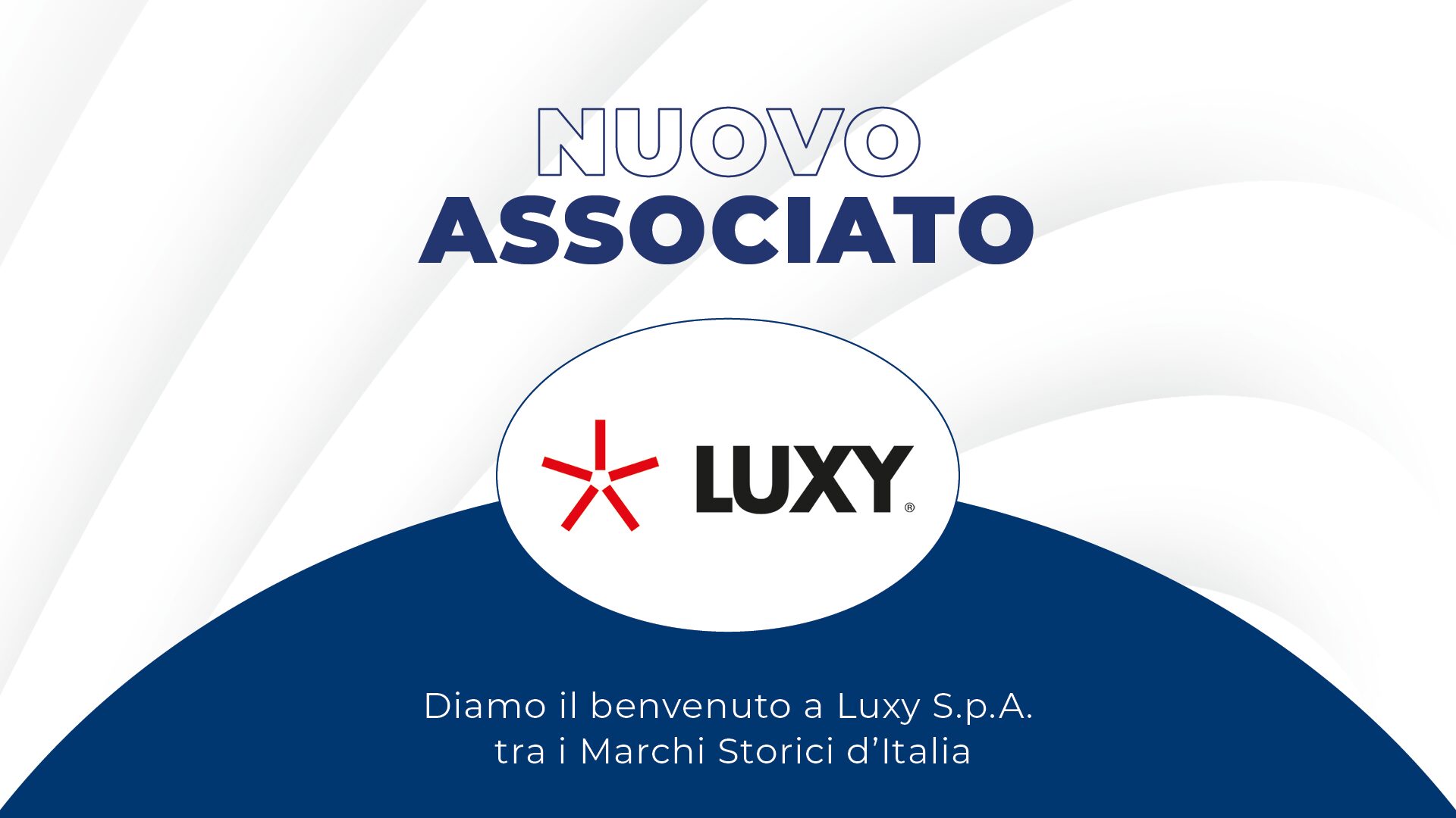 Luxy entra nell’Associazione Marchi Storici d’Italia
